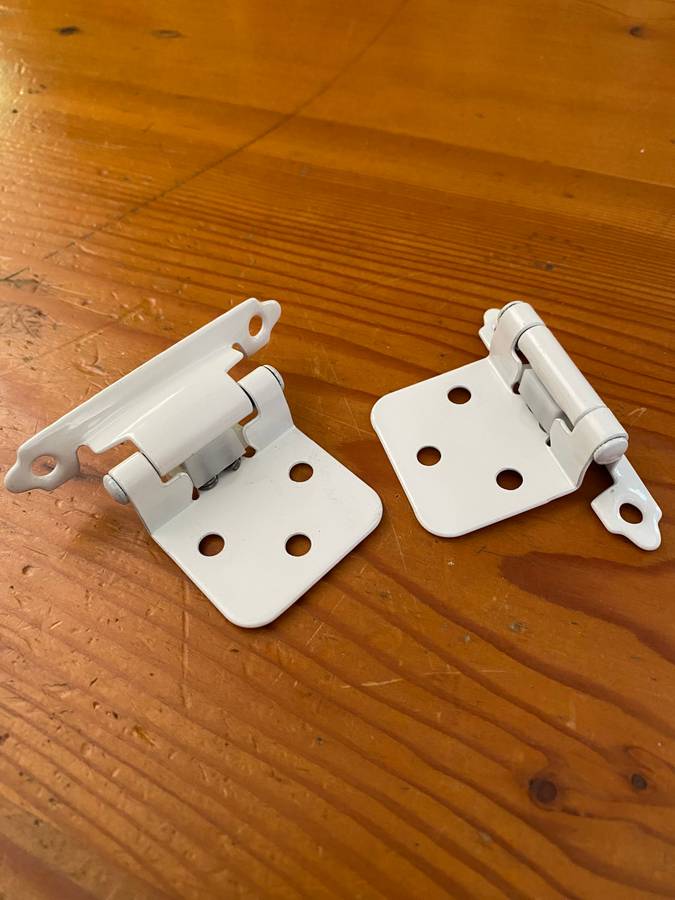 CUPBOARD DOOR HINDGES , SET OF 8