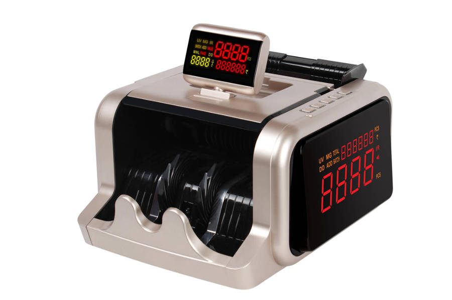 Multi Currency Counter and Banknote Counterfeit Detector Money Counter