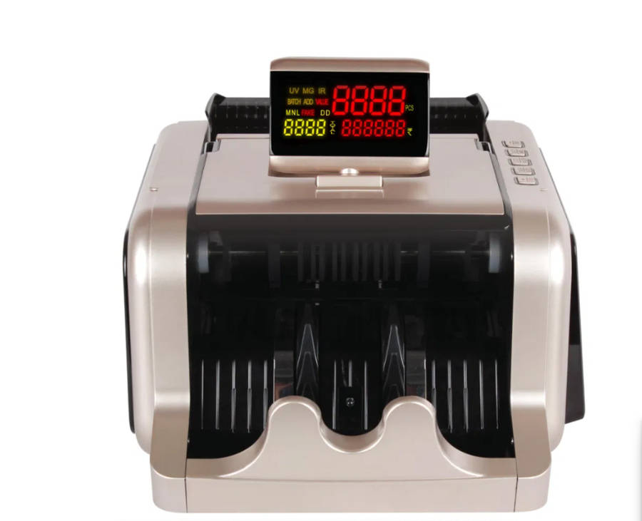 Multi Currency Counter and Banknote Counterfeit Detector Money Counter