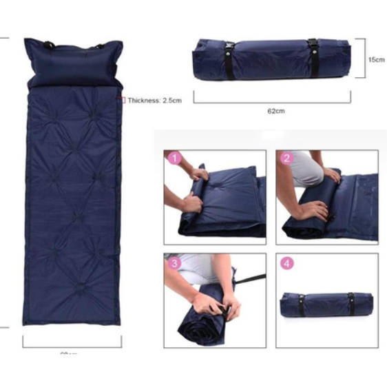 Camping Sleeping Mats | Self-Inflating- Ultralight Pad with Pump