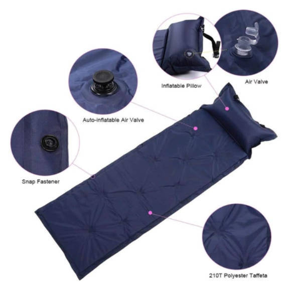 Camping Sleeping Mats | Self-Inflating- Ultralight Pad with Pump