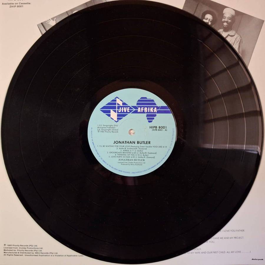 Jonathan Butler - Jonathan Butler (LP)