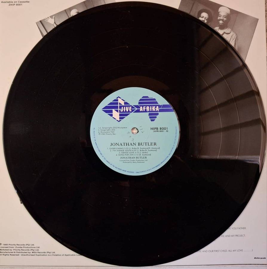 Jonathan Butler - Jonathan Butler (LP)