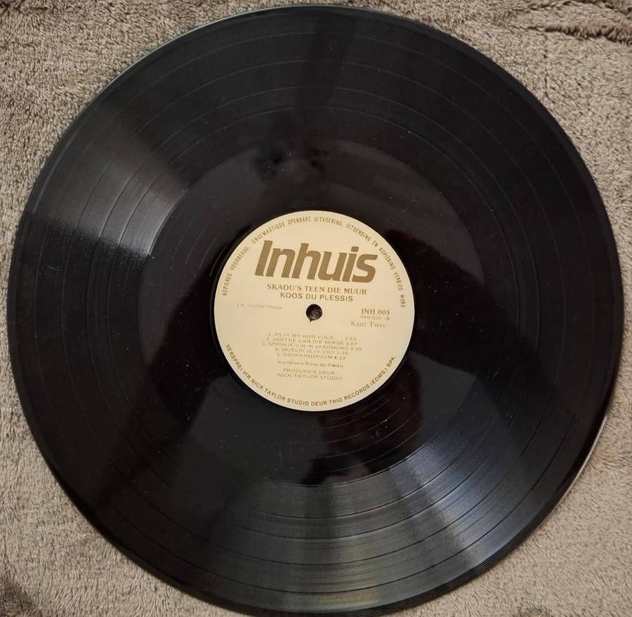 KOOS DU PLESSIS - SKADU'S TEEN DIE MUUR (LP)