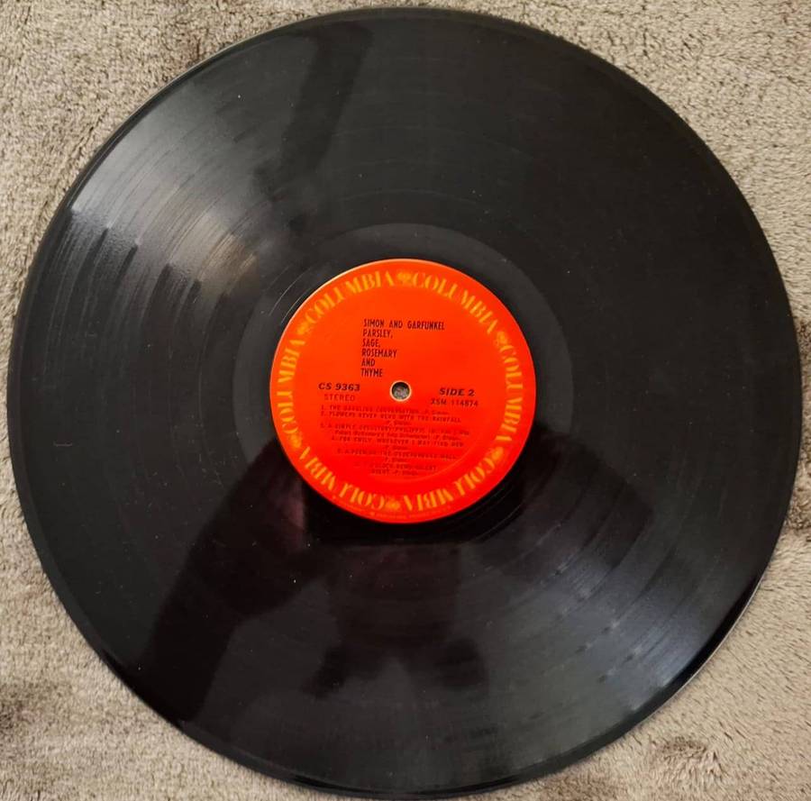 SIMON & GARFUNKEL - PARSLEY, SAGE, ROSEMARY AND THYME (LP) -