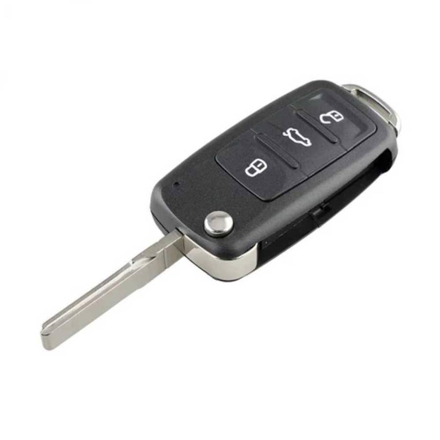 VW 6 3 Button Replacement Key Casing