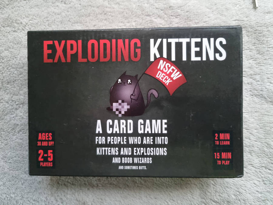 Exploding Kittens NSFW deck