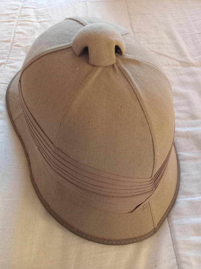 British Rhodesia bush war pith helmet