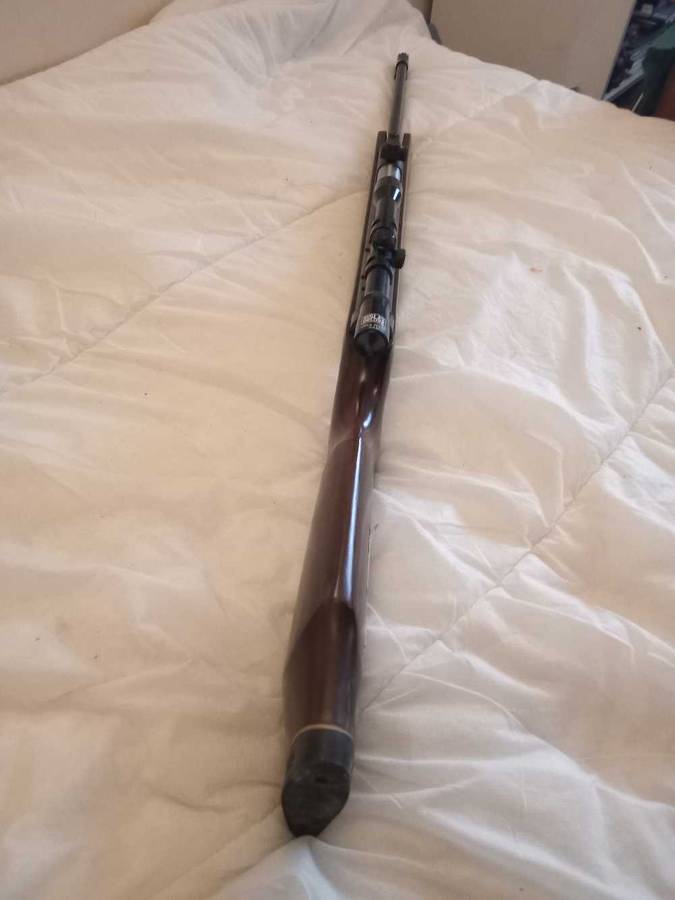 High powered spring loaded air rifle