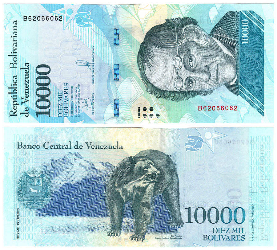Venezuela - 10000 Bolivares 2017 UNC