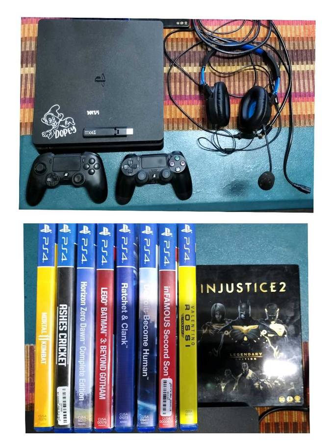 Playstation 4. 500gb plus accessories