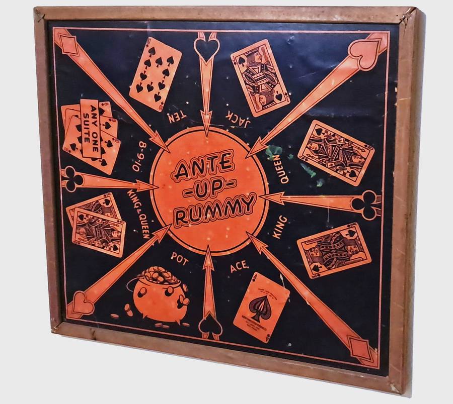 Vintage Two-Sided San Loo Chinese Checker Board - Northwestern Products Co., St. Louis (No Marbles)