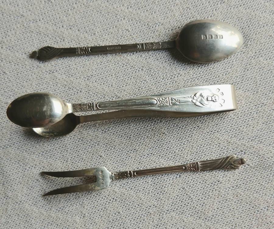 Collectible Vintage EPNS Apostle 13-Piece Cutlery Set in Original Case - Made in England