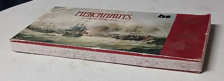 Vintage Mercanauts: A Classic Shipping Strategy Board Game c1970
