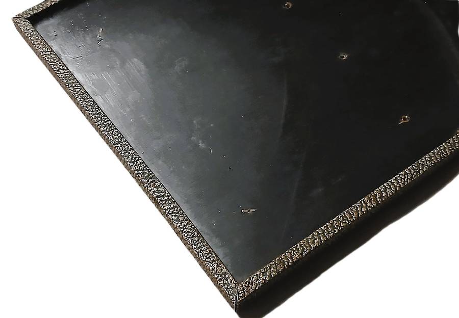 Pair of Rare Antique WWB Ltd (Wilkes & Brookes) Art Deco Silverplated Convex Glass Picture Frames