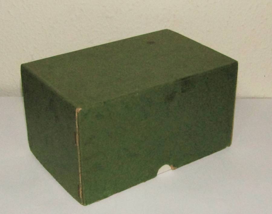 Vintage Replica Kabuto Samurai Doll Helmet Display Set with Gilt Embellishments and Original Box