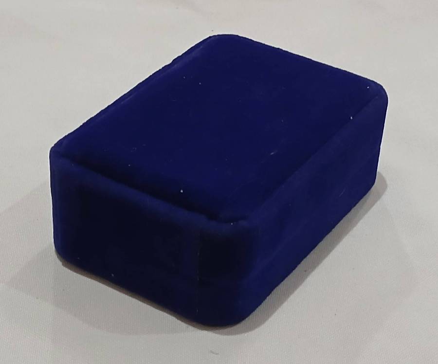 Vintage Hand-Painted Floral Brooch with Box | Thomas L. Mott, Made in England