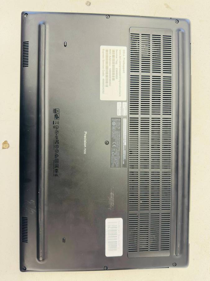 8TH GEN I7, 16GB RAM, 256GB SSD, NVIDIA QUADRO P1000 4K DELL PRECISION 7530 MOBILE WORKSATION