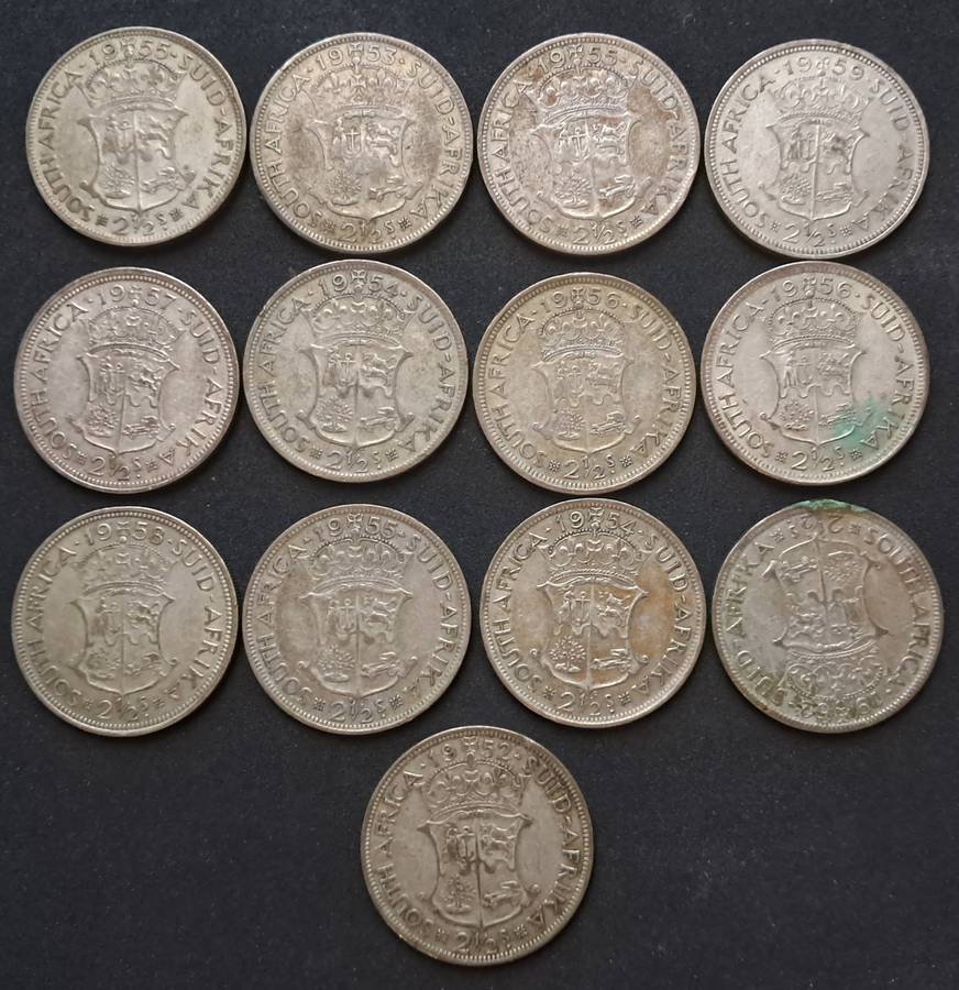 182,3  GRAM SAU SILVER COINS