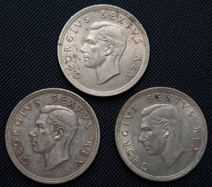 1952 SAU 5 SHILLINGS TRIO