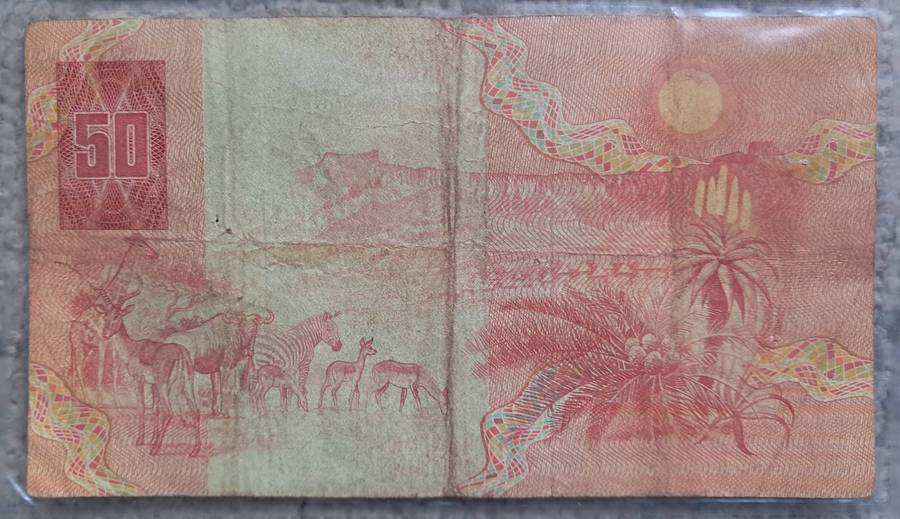 RSA FIFTY RAND : G DE KOCK