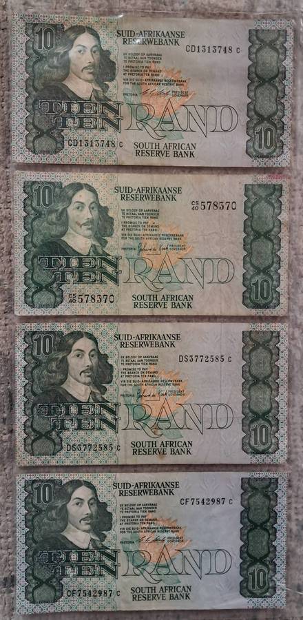 4 x RSA R10 GOOD CONDITION