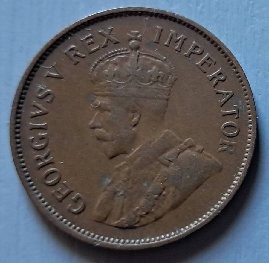 1934 UNION OF S.A 1/2 PENNY