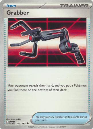 Pokemon Trading Card Game - Grabber - 162/165 - Uncommon Scarlet & Violet 151