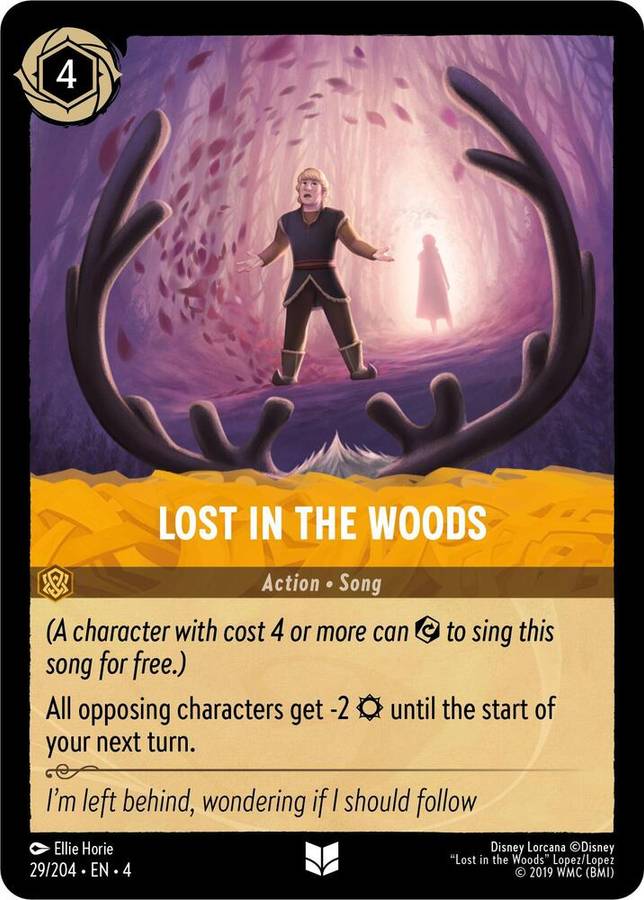 Disney Lorcana Trading Card Game - MLost in the Woods - Ursula's Return (4)