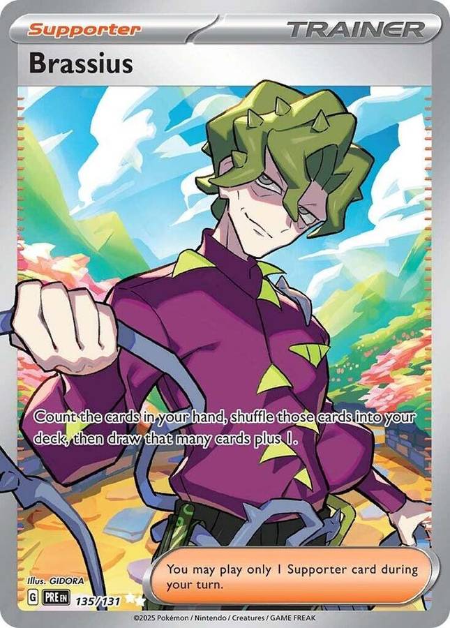 Pokemon Trading Card Game - Brassius - SV: Prismatic Evolutions 135/131 / Ultra Rare