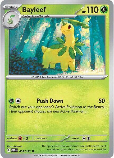 Pokemon Trading Card Game - Bayleef - ME01: Mega Evolution (MEG)