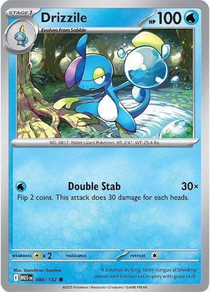 Pokemon Trading Card Game - Drizzile - ME01: Mega Evolution (MEG)