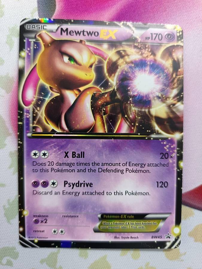 Pokemon Trading Card Game - Mewtwo EX #BW45 Pokemon Promo