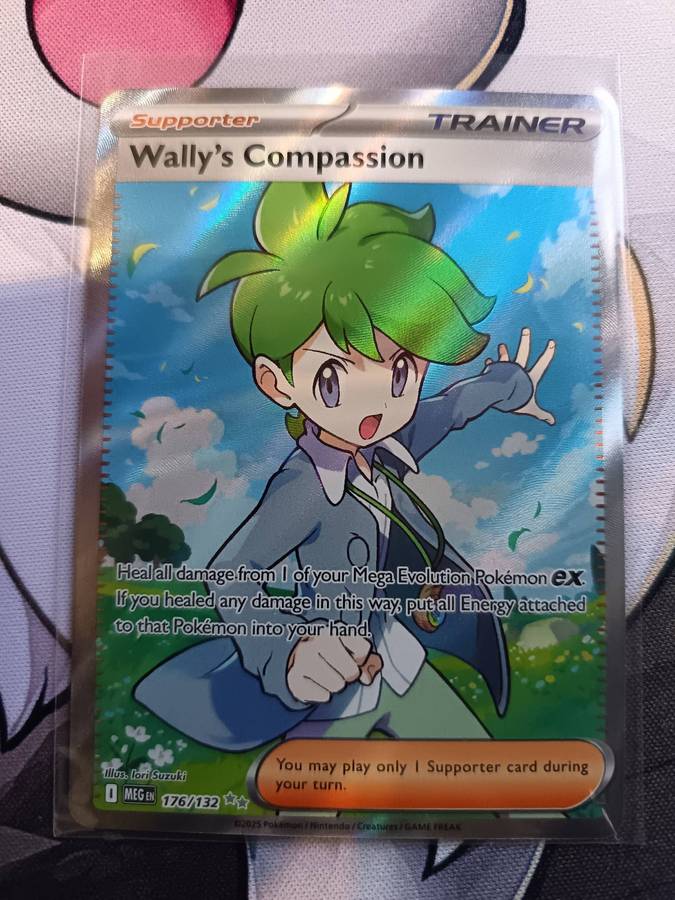 Pokemon Trading Card Game - Wally's Compassion - 176/132 - ME01: Mega Evolution (MEG)