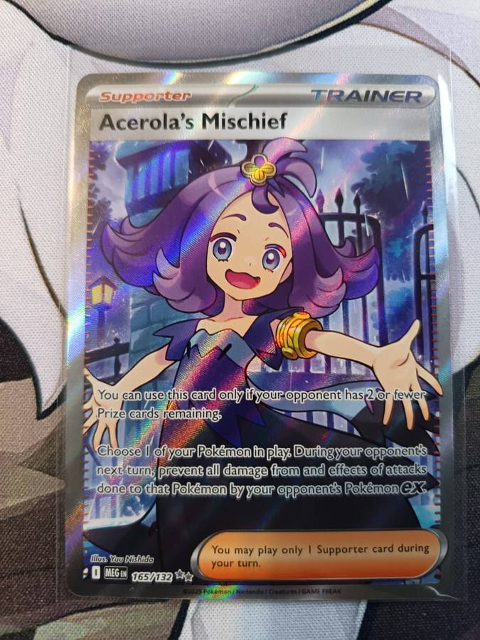 Pokemon Trading Card Game - Acerola's Mischief - 165/132 - ME01: Mega Evolution (MEG)