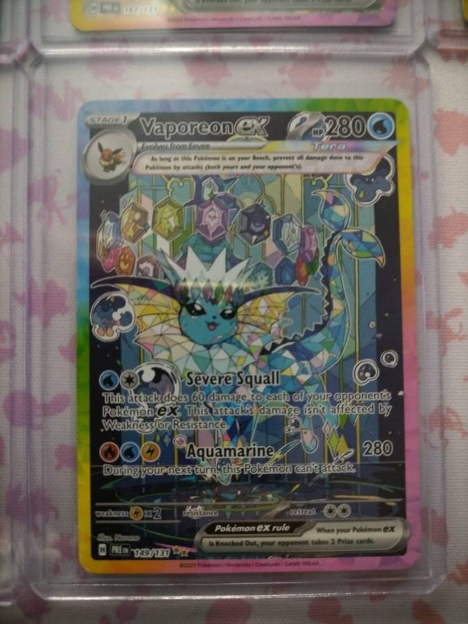 Pokemon Trading Card Game - Pokemon Card Prismatic Evolutions God Pack - Umbreon Ex SIR Eevee etc