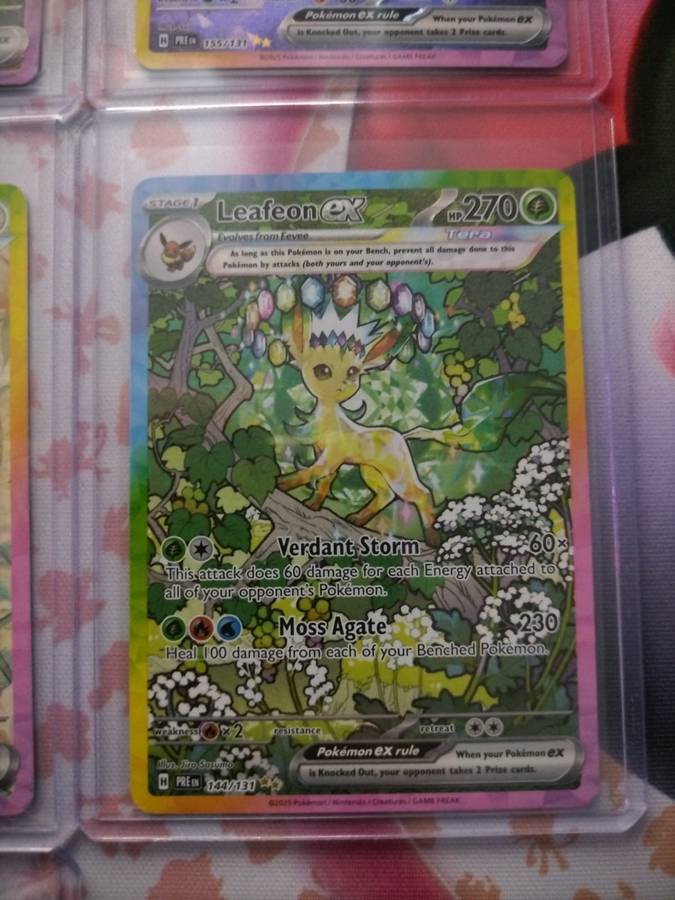Pokemon Trading Card Game - Pokemon Card Prismatic Evolutions God Pack - Umbreon Ex SIR Eevee etc