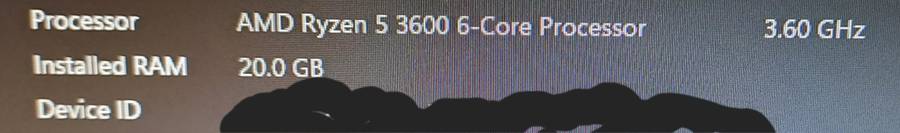 AMD Ryzen 5 3600 6-Core 3.6GHz Socket AM4