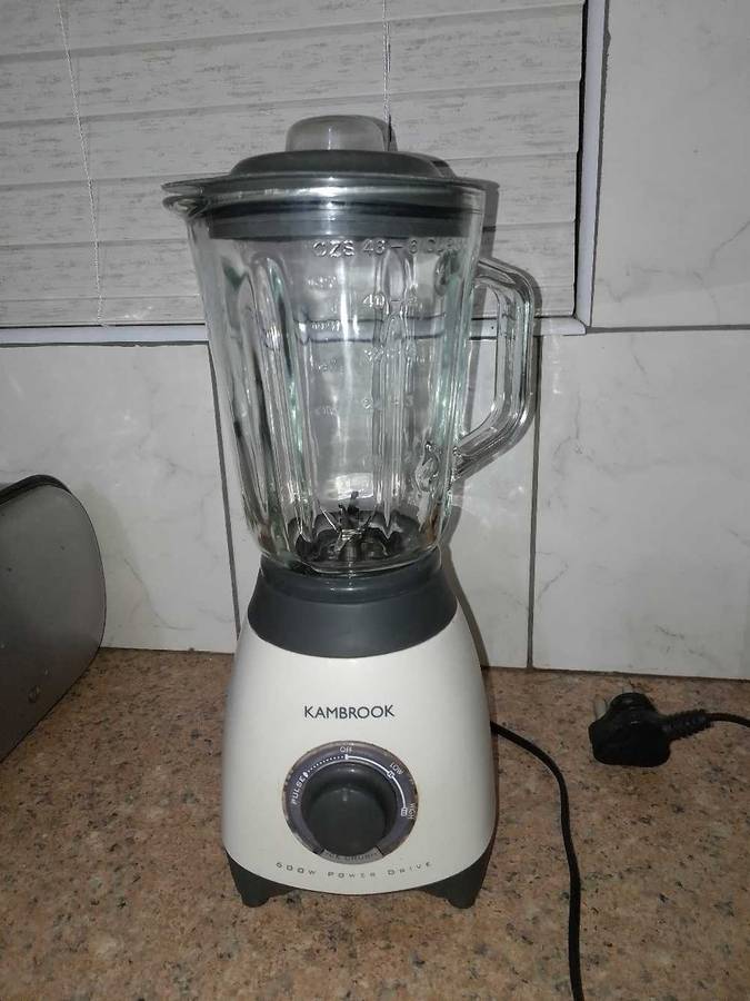 KAMBROOK BLENDER WITH GLASS JUG FOR REPAIRS