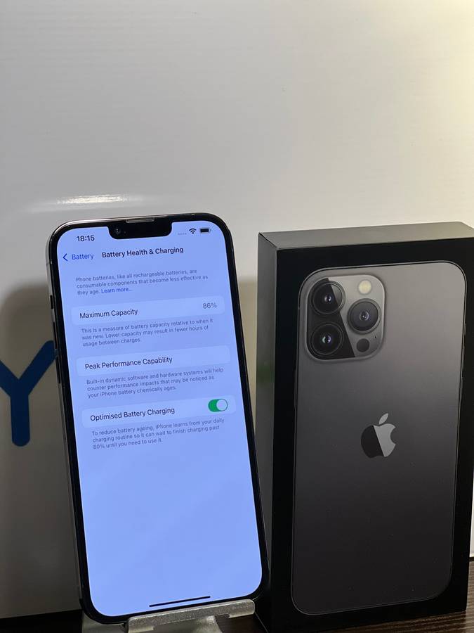 Apple iPhone 13 Pro Max 128GB Graphite CPO