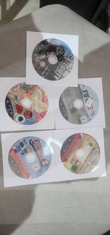 5X PS3 GAMES BUNDLE - Random Games 3#