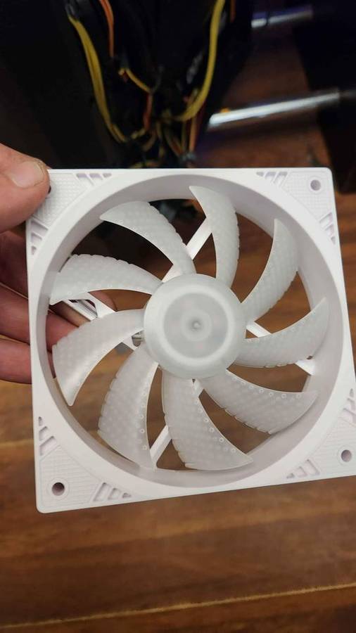Case fan rgb 120mm-  white