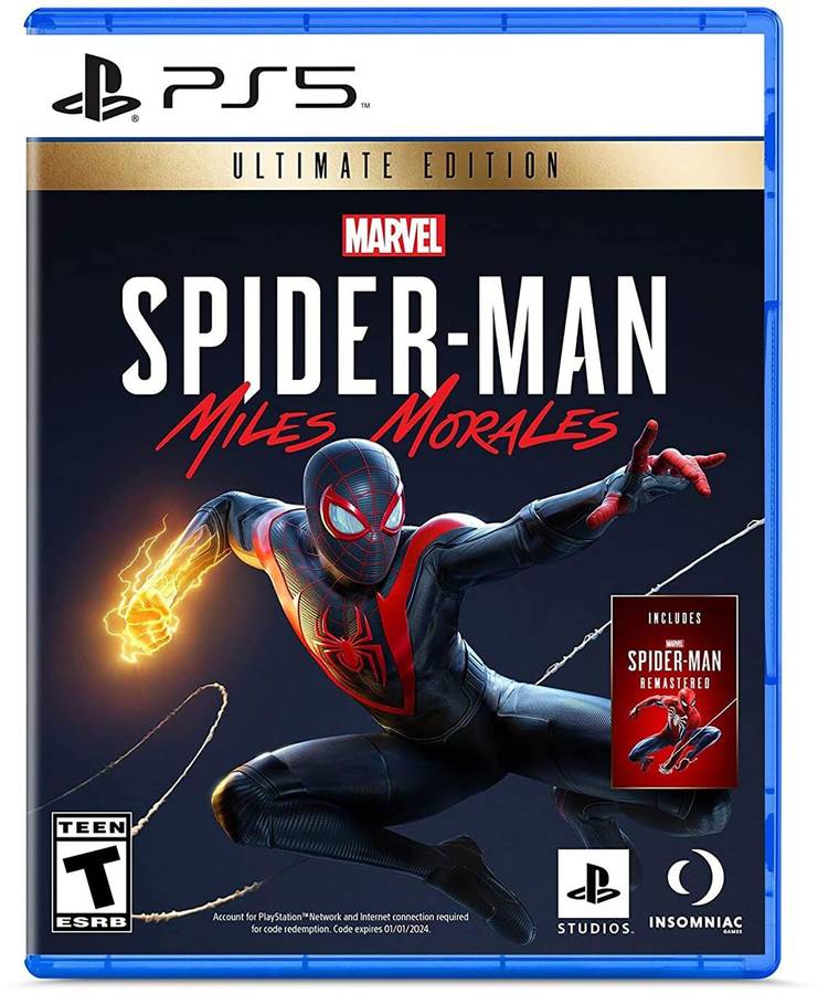 Marvel spiderman Miles Morales Ultimate Edition - Ps5 game