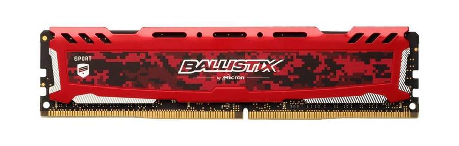 Crucial Ballistix sport ddr4 8GB 2400mhz 16-16-16-39 1.2V -intel xmp ready