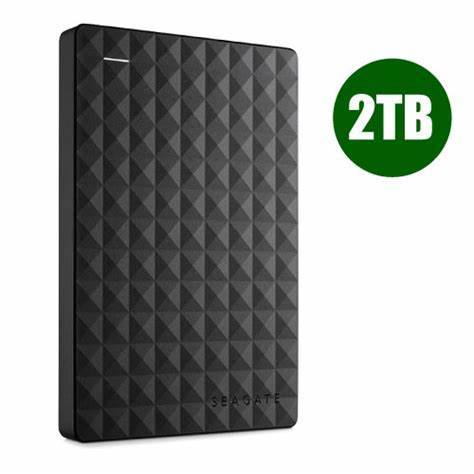 Seagate 2.5-inch 2TB USB 3.0 External Harddrive Basic (BLACK)