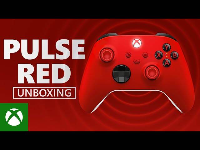 XBOX series x/s Controller-  pulse red