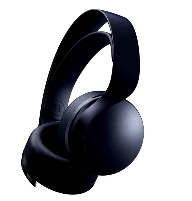 PlayStation PS5 Pulse 3D Wireless Headset with 3.5mm Jack - Midnight Black- in the box