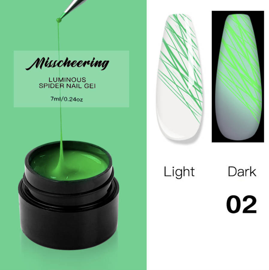 Luminous Spider Gel 7ml Message number