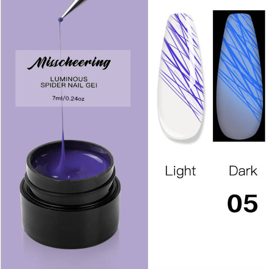 Luminous Spider Gel 7ml Message number