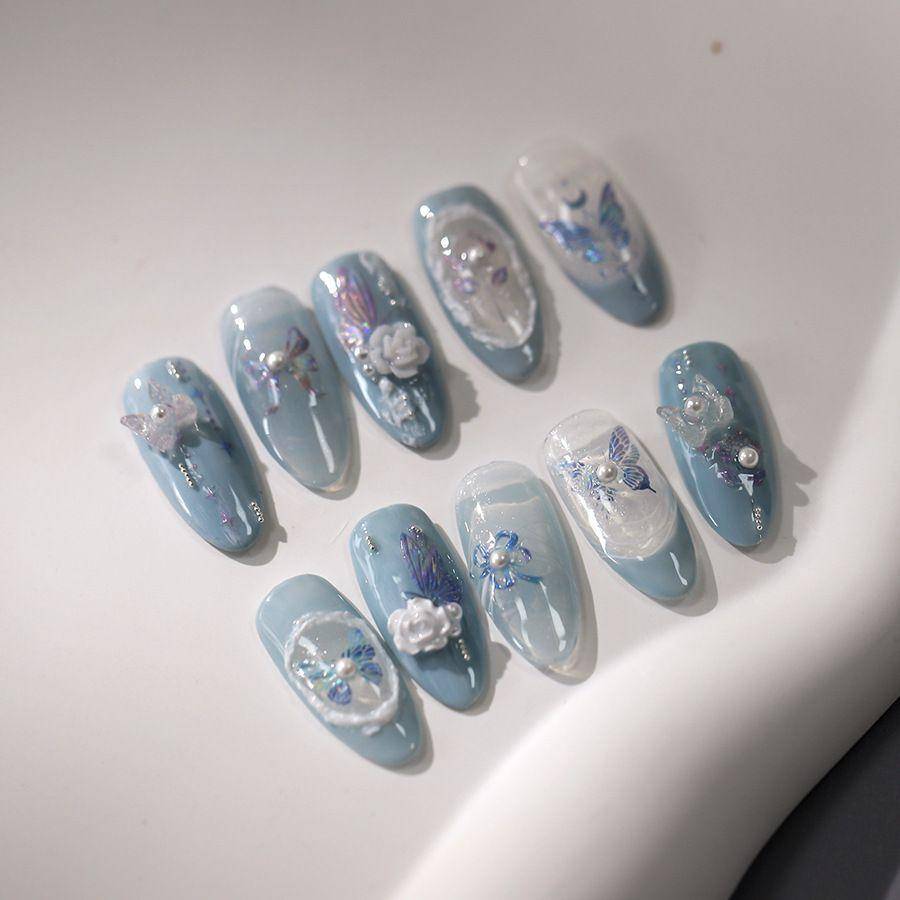 5D Butterfly Nail Jelly StickerTL-135